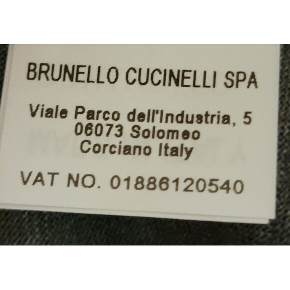 Brunello Cucinelli Layered-Effect Silk-Cotton Polo Shirt – Size 48 – NWT – Fall/ - Picture 11 of 11